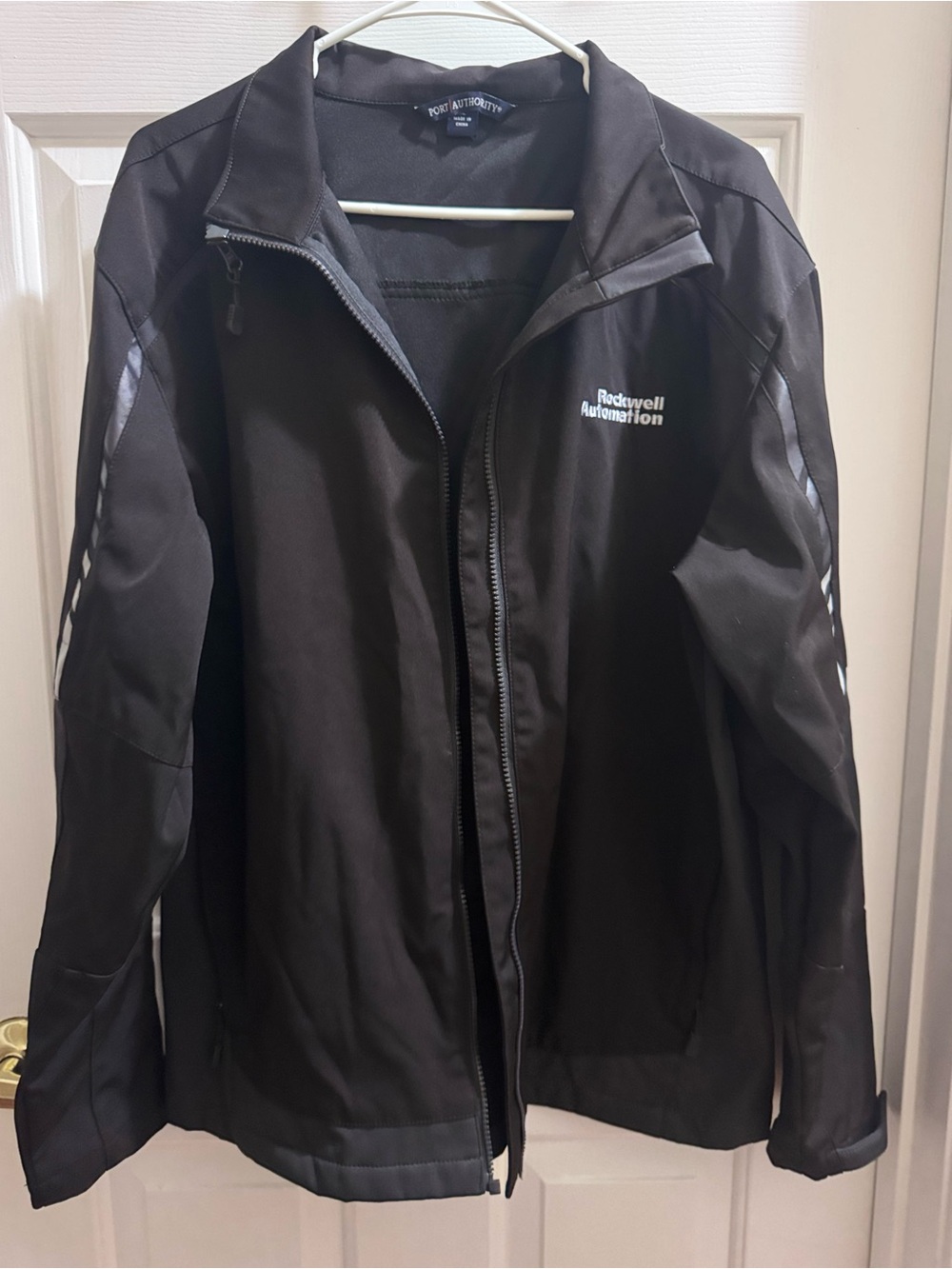Port Authority Black Lightweight Softshell Jacket
